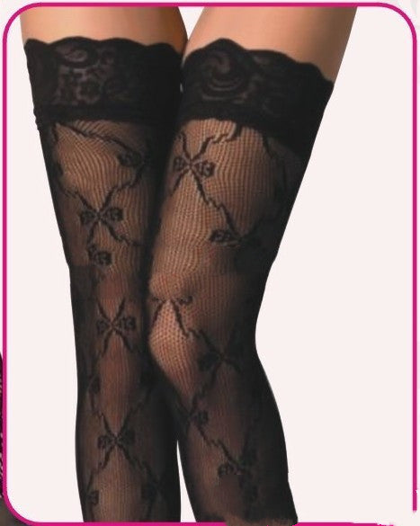 Sexy Jacquard Stockings Fun Stockings Hollow Net Stockings