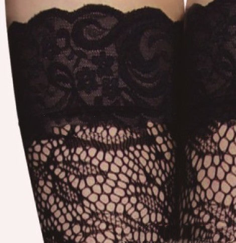 Sexy Jacquard Stockings Fun Stockings Hollow Net Stockings